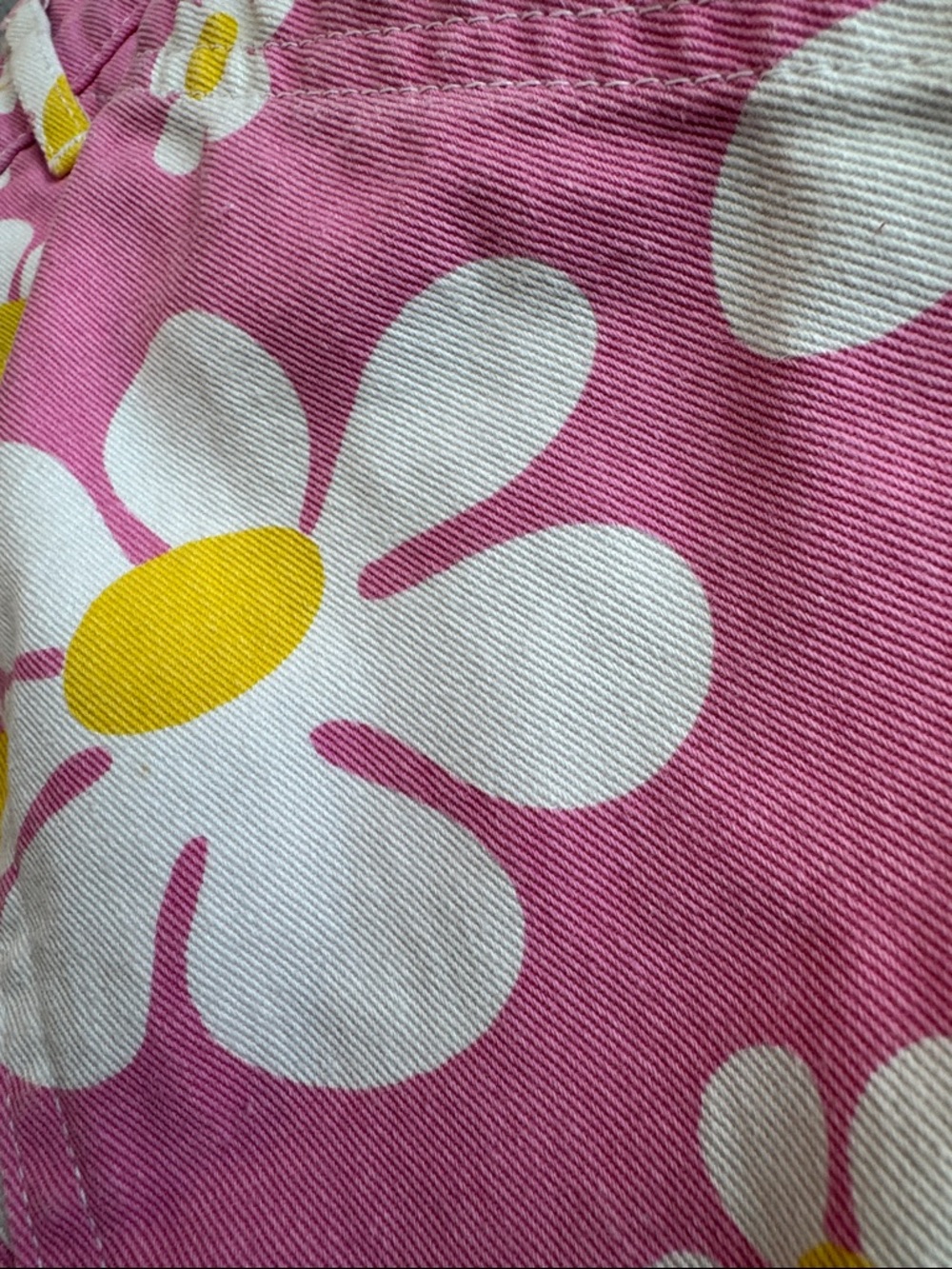 Big Bud Press "XL Lazy Daisy" Work Shorts Pink Size Small - Picture 5 of 11
